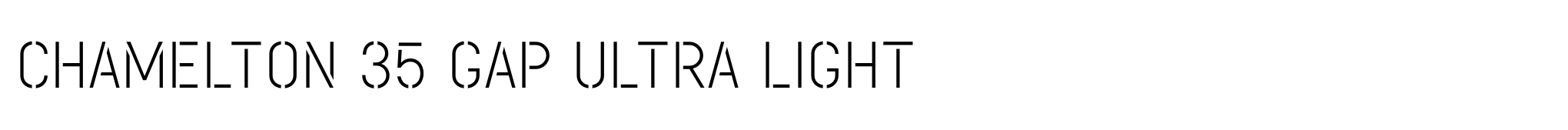 Chamelton 35 Gap Ultra Light image